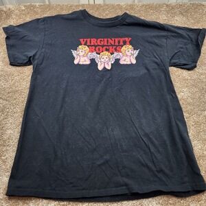 Virginity Rocks Danny Duncan Angels T Shirt Logo Youtube Large